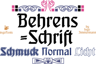 Behrens-Schrift: The Art Nouveau Font That Elevates Campaigns