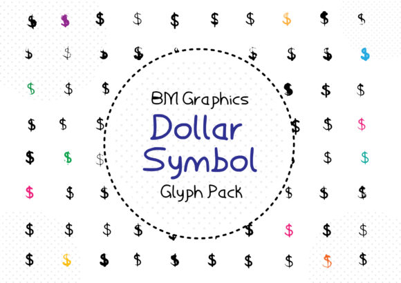 BM Graphics Dollar Symbols: A Playful Typeface for Web Design