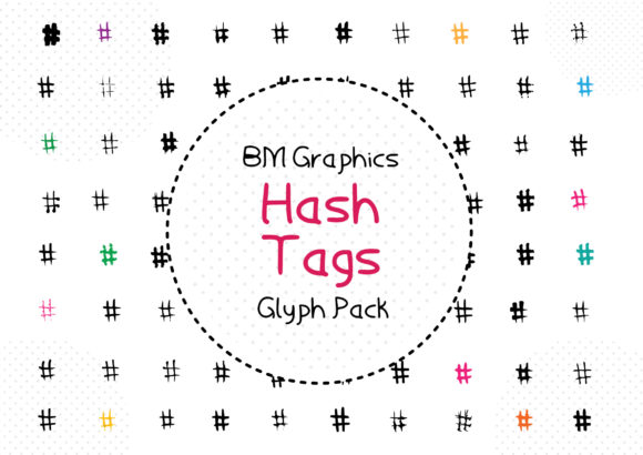 BM Graphics Hash Tags: A Versatile Dingbat Font for Editorial Design