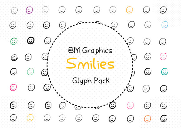 BM Graphics - Smilies: A Charming Typeface for Makers