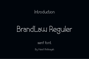 Brandlaw: A Premium Serif Font for Modern Web Design