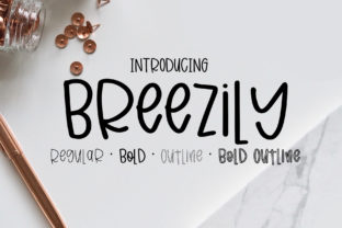 Breezily: The Playful Sans Serif Font for Small Business Branding