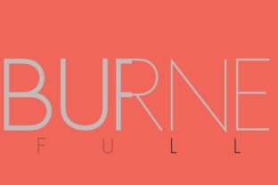 Burne: A Geometric Sans Serif Font for Modern Web Design
