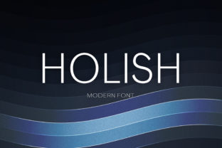 Holish: A Modern Sans Serif Typeface for Digital Design