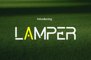 Lamper Font: A Futuristic Sans Serif for Modern Web Design