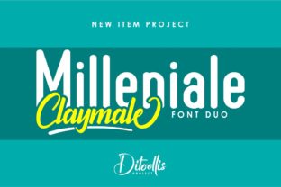 Milleniale Duo: A Playful Sans Serif Typeface for Web Design
