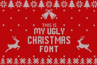 My Ugly Christmas: A Festive Decorative Font for Web Headers