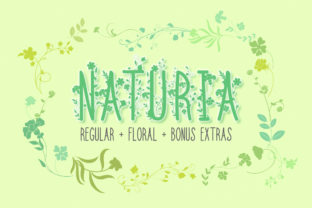 Naturia Font Review: A Decorative Typeface for Bold Campaigns