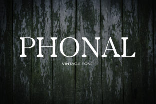 Phonal: A Retro Serif Typeface for Modern Web Design