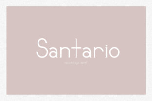 Santario: A Modern Serif Font for Polished Web Design