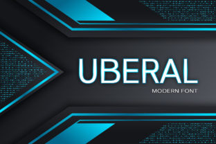 Uberal: A Modern Sans Serif Typeface for Digital Design