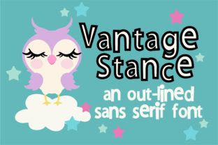 Vantage Stance: A Modern Sans Serif Font for Editorial Design
