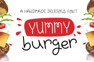 Yummy Burger: A Fun Sans Serif Font for Web Headers